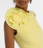 Roland Mouret Floral-appliqué cocktail dress