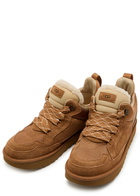 Ugg Lowmel Panelled Suede Sneakers Tan