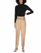 Manila Grace Womens Pants Camel