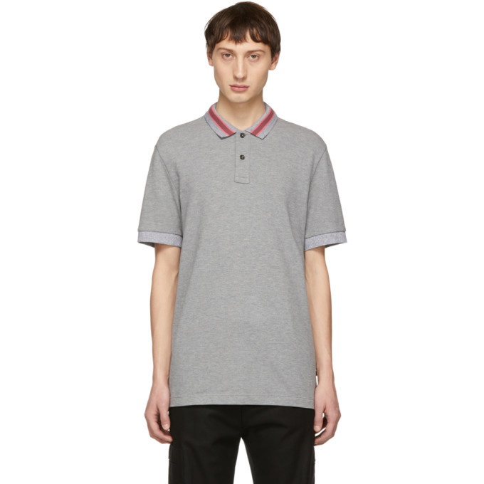 Photo: Boss Grey Striped Polo