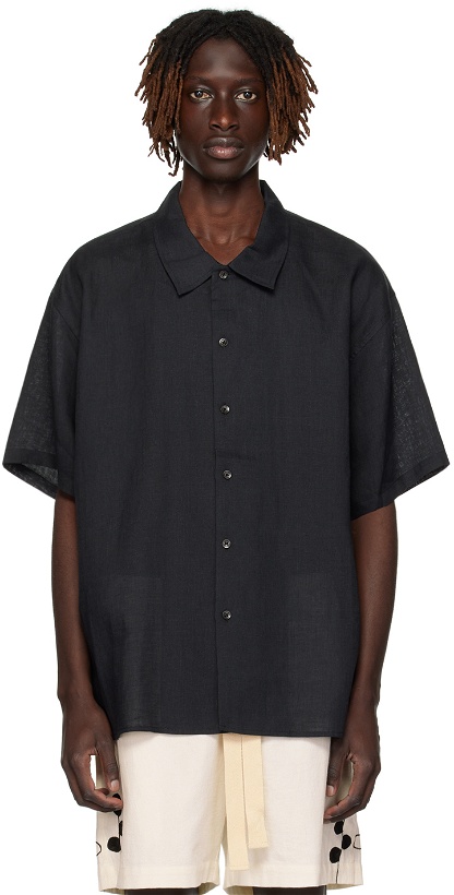 Photo: COMMAS Black Oversized Shirt