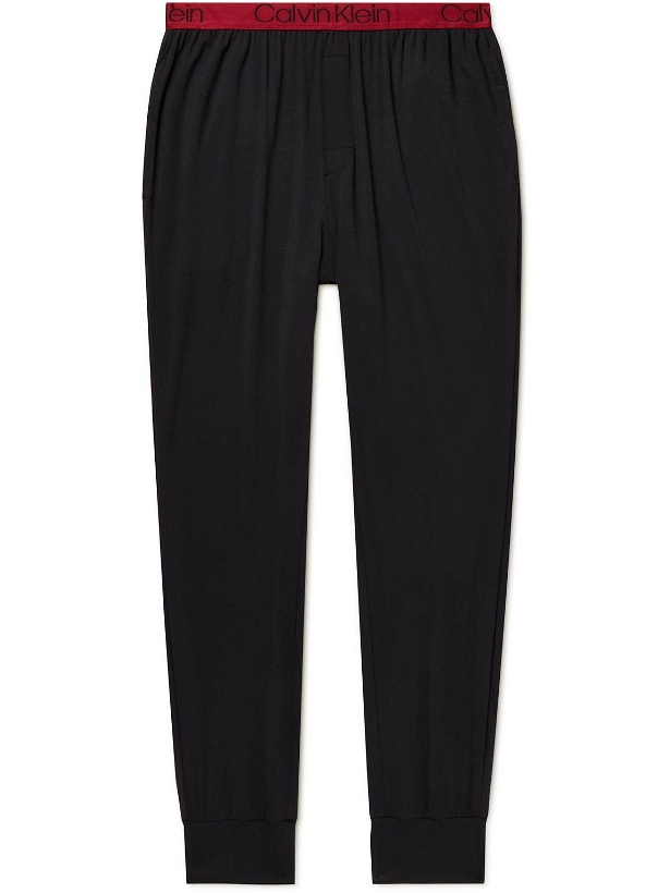 Photo: Calvin Klein Underwear - Tapered Stretch-Modal Jersey Sweatpants - Black