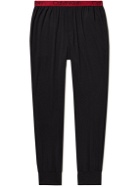 Calvin Klein Underwear - Tapered Stretch-Modal Jersey Sweatpants - Black