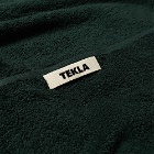 Tekla Fabrics Organic Terry Bath Towel in Forest Green