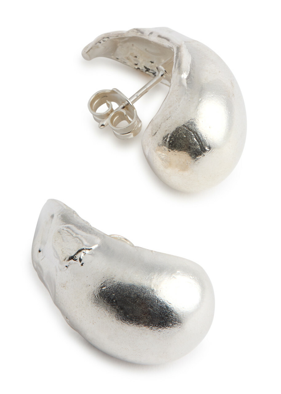 Alighieri The Abundant Dream Sterling Silver Hoop Earrings - One Size