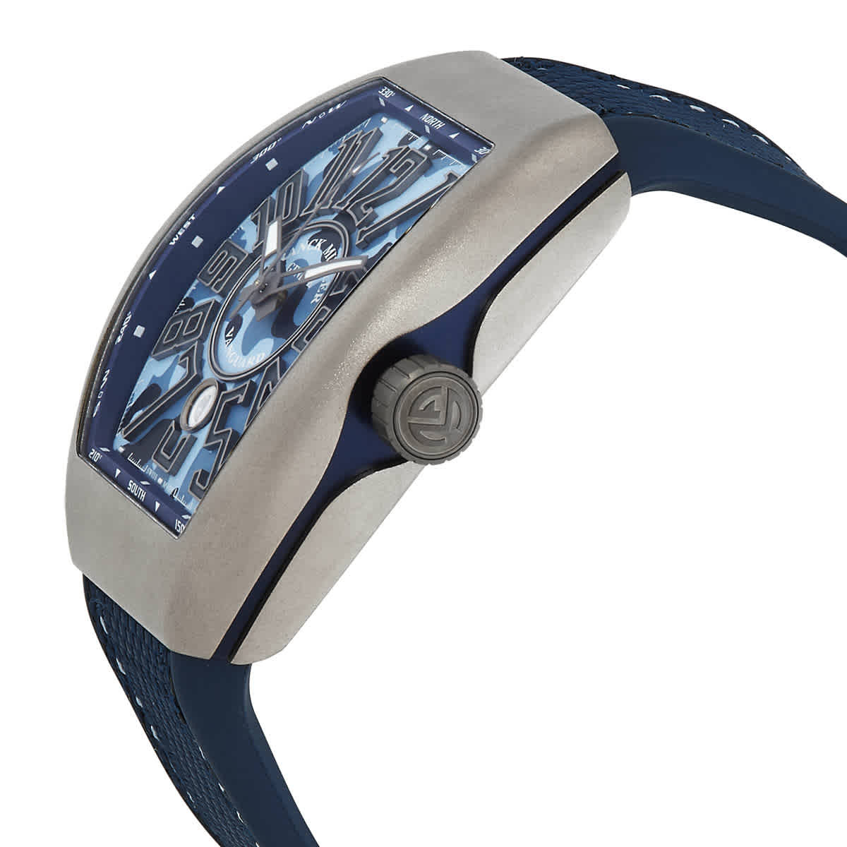 Franck Muller Vanguard Automatic Blue Dial Unisex Watch V 45 SC DT CAMOU (TT.MC.BL)