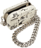 KARA Off-White Eric Timothy Carlson Edition Print Chain Camera Bag