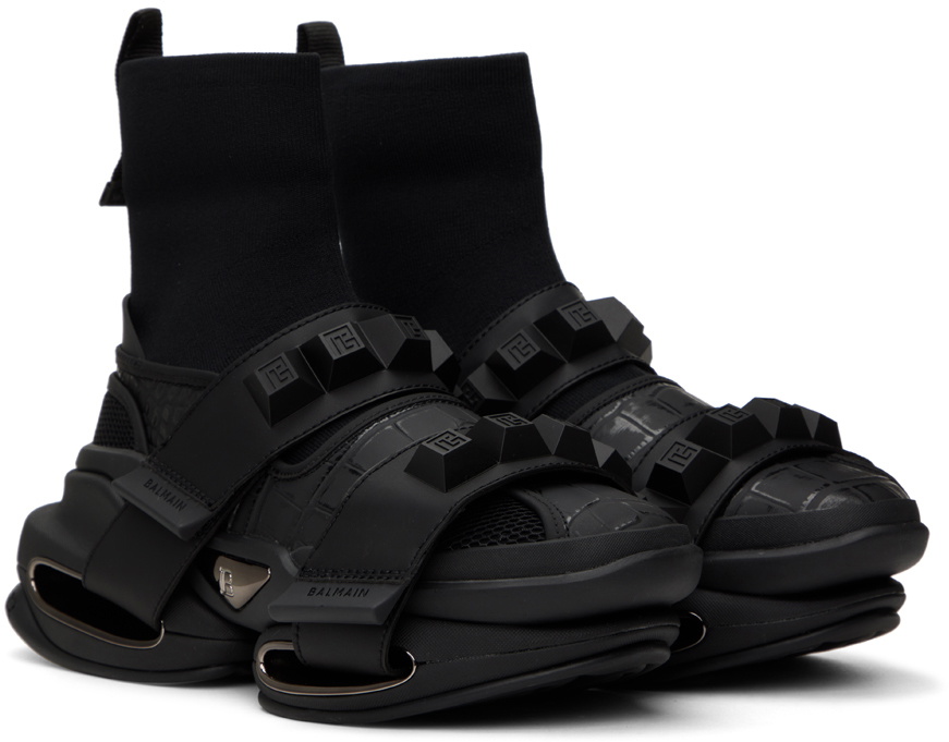 Balmain Black B-Bold Sneakers Balmain