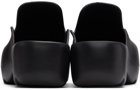 Bottega Veneta Black Rubber Flash Clogs