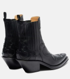 Gabriela Hearst Cassidy cow-print leather cowboy boots