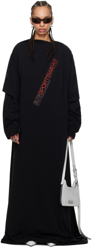 Photo: Jean Paul Gaultier Black Shayne Oliver Edition Maxi Dress