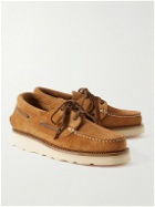 Yuketen - Land Barca Tosca Leather Boat Shoes - Brown