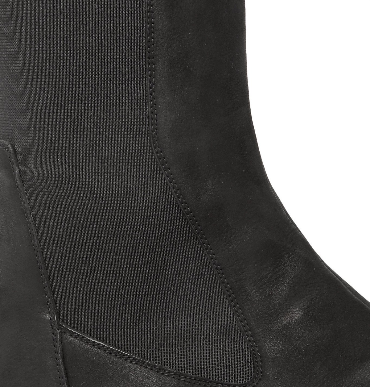 Rick Owens - Bozo Megatooth Full-Grain Leather Chelsea Boots