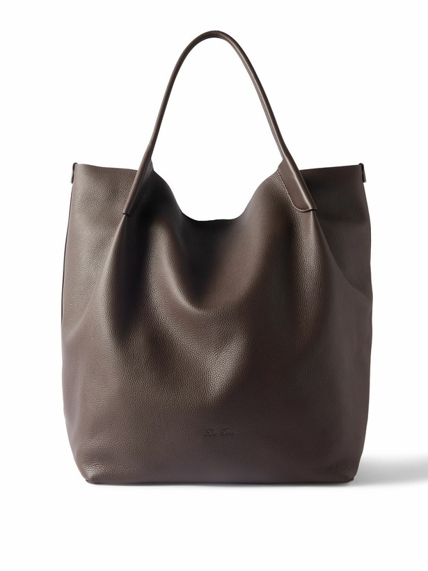 Photo: Loro Piana - Bale Extra-Large Full-Grain Leather Tote Bag