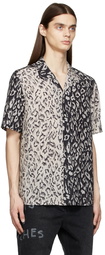 Ksubi Black & Grey Fire Resort Shirt