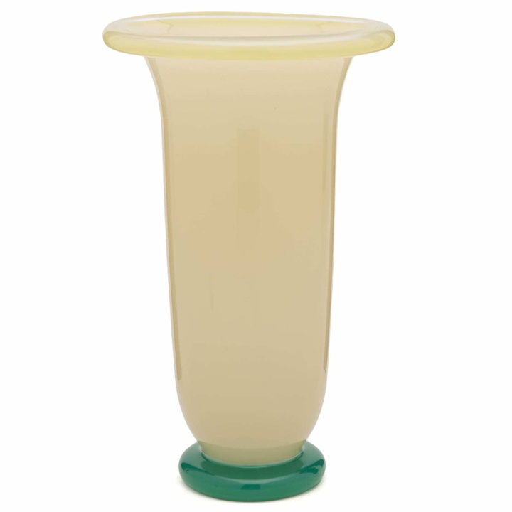 Photo: HAY Empire Vase - Large in Sand/Lemon/Green 