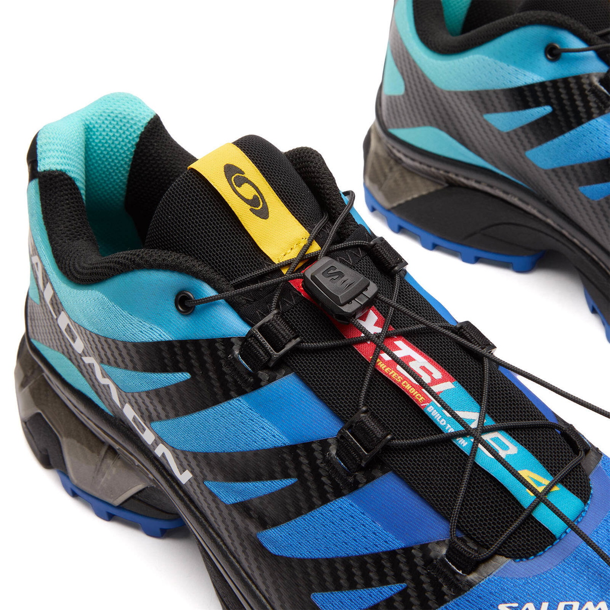 Salomon XT-4 OG Sneaker in Black/Nautical Blue/Blue Curacao