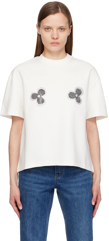 Photo: AREA White Flower T-Shirt