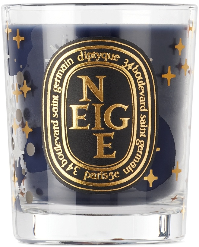 Photo: diptyque Glow-In-The-Dark Diptyque Holiday Edition Mini Neige Candle