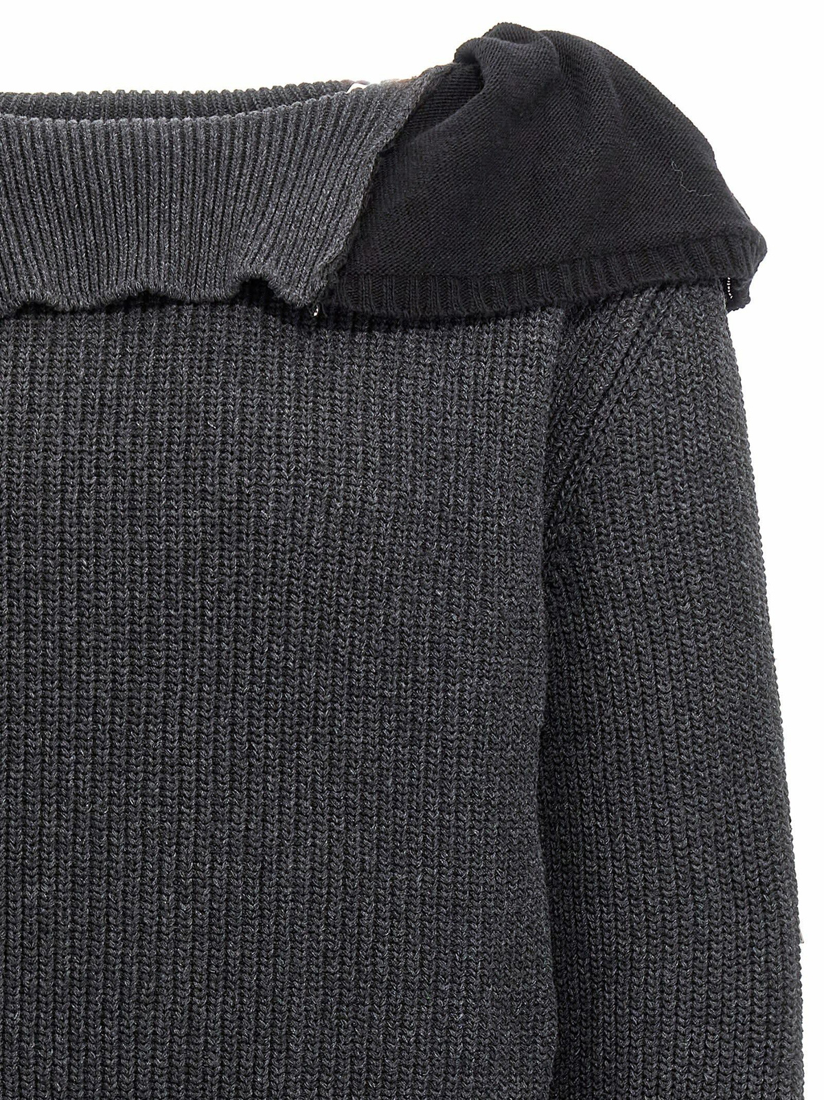 Y/Project zip Insert High Neck Sweater