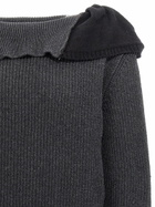 Y/Project zip Insert High Neck Sweater