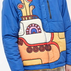 MARKET x Beatles Yellow Submarine Reversible Puffer jacket in Blue