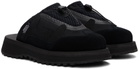 SUICOKE Black BOMA-ab Mules