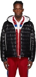 Moncler Black Down Galion Puffer Jacket