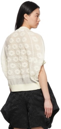 Tricot Comme des Garçons Off-White Wool Sweater
