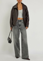 Haikure Bethany Wide-leg Jeans Grey
