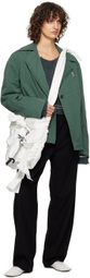 TheOpen Product White Ruched Training Tote