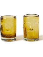 GENERAL ADMISSION - Tiki Set of Two Shot Recycled Glasses