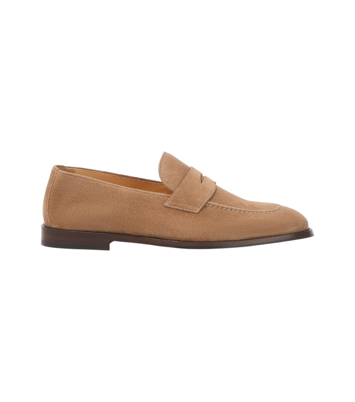 Photo: Brunello Cucinelli Suede loafers