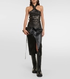 Ann Demeulemeester Jay leather knee-high boots