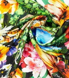 Dolce&Gabbana Portofino printed silk twill scarf