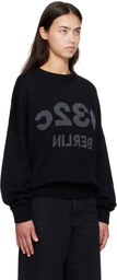 032c Black Selfie Sweater