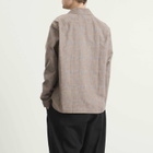Palmes Men's Glen Overshirt in Brown