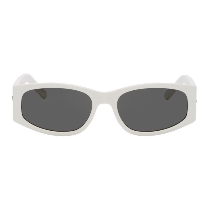 Photo: Saint Laurent White SL 329 Sunglasses
