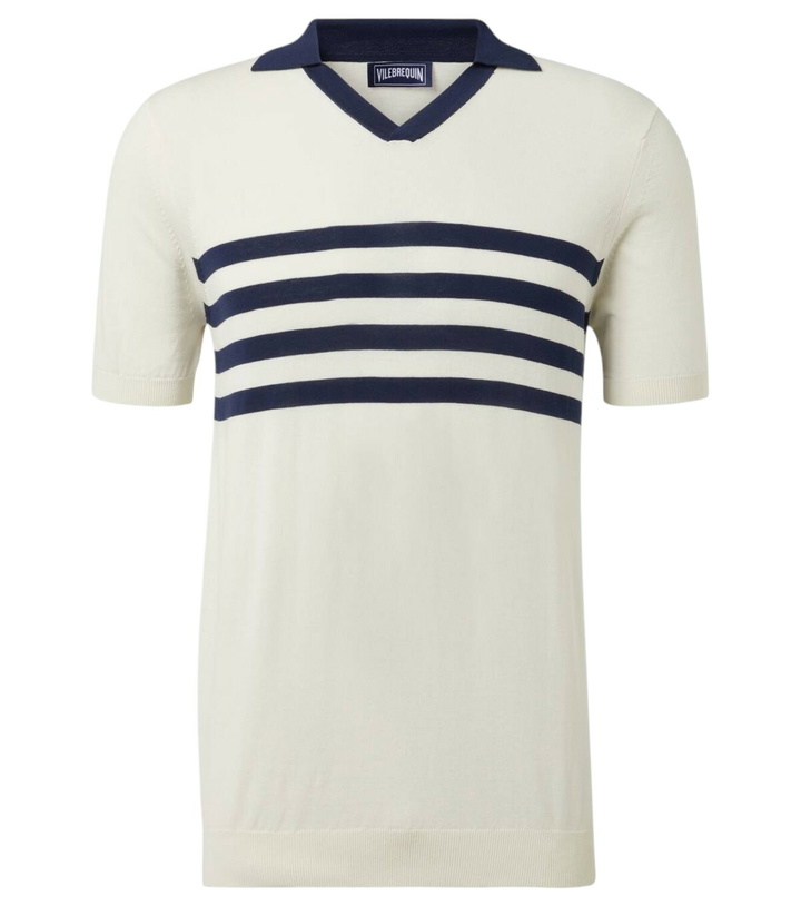 Photo: Vilebrequin Striped cotton polo shirt