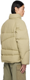 JieDa Beige Random Down Jacket