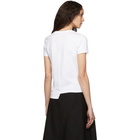 Loewe White Asymmetric Anagram T-Shirt