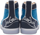 Christian Louboutin Fun Louis High-Top Sneakers