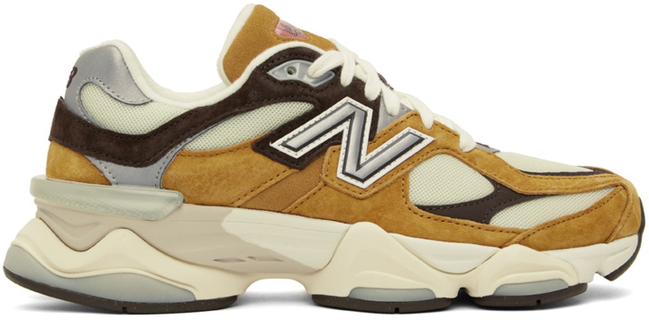 Photo: New Balance Brown 9060 Sneakers