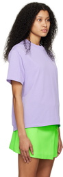 AMI Alexandre Mattiussi Purple Ami de Cœur T-Shirt