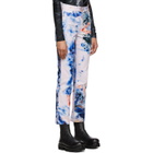 S.R. STUDIO. LA. CA. White SOTO Hand-Dyed Jeans