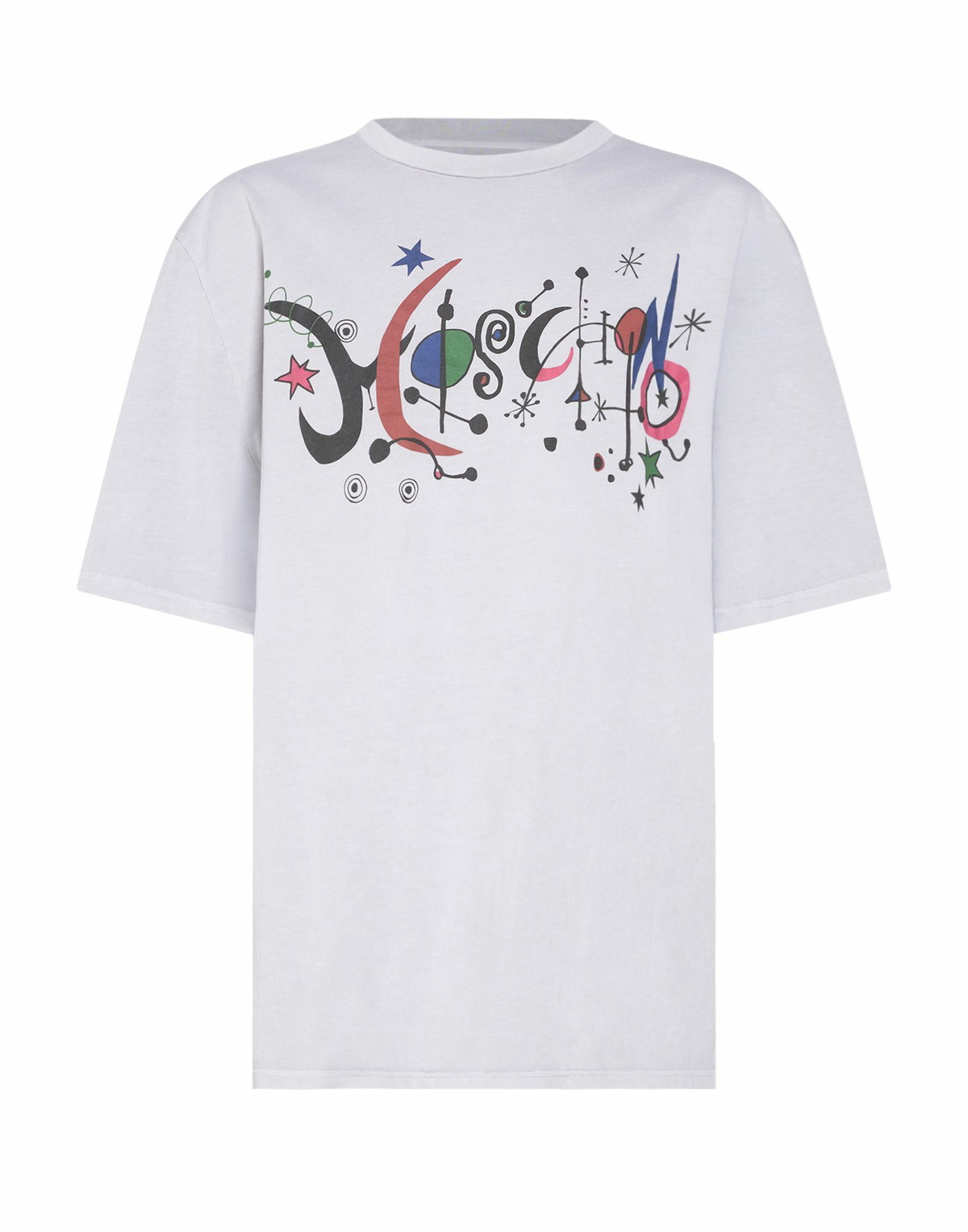 Moschino Couture Mens T-shirt Light in Grey