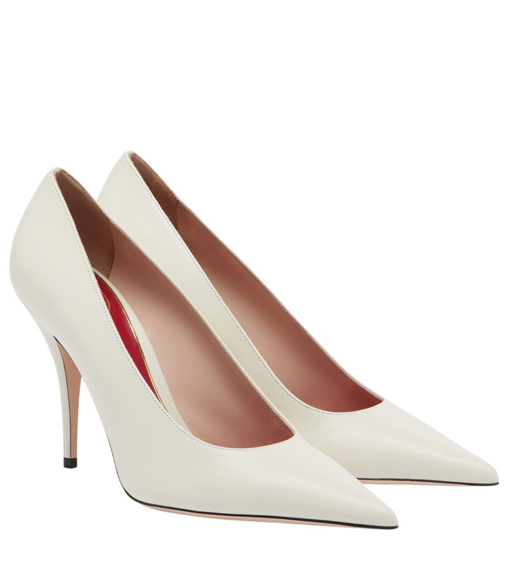 Photo: Valentino Garavani Cuttie leather pumps