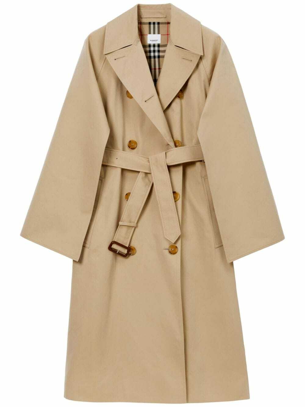 Burberry Burberry Cotton trench coat main image 0