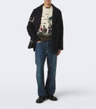 Junya Watanabe Intarsia wool sweater