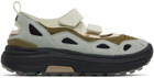 SUICOKE Blue & Khaki AKK-2 Sneakers